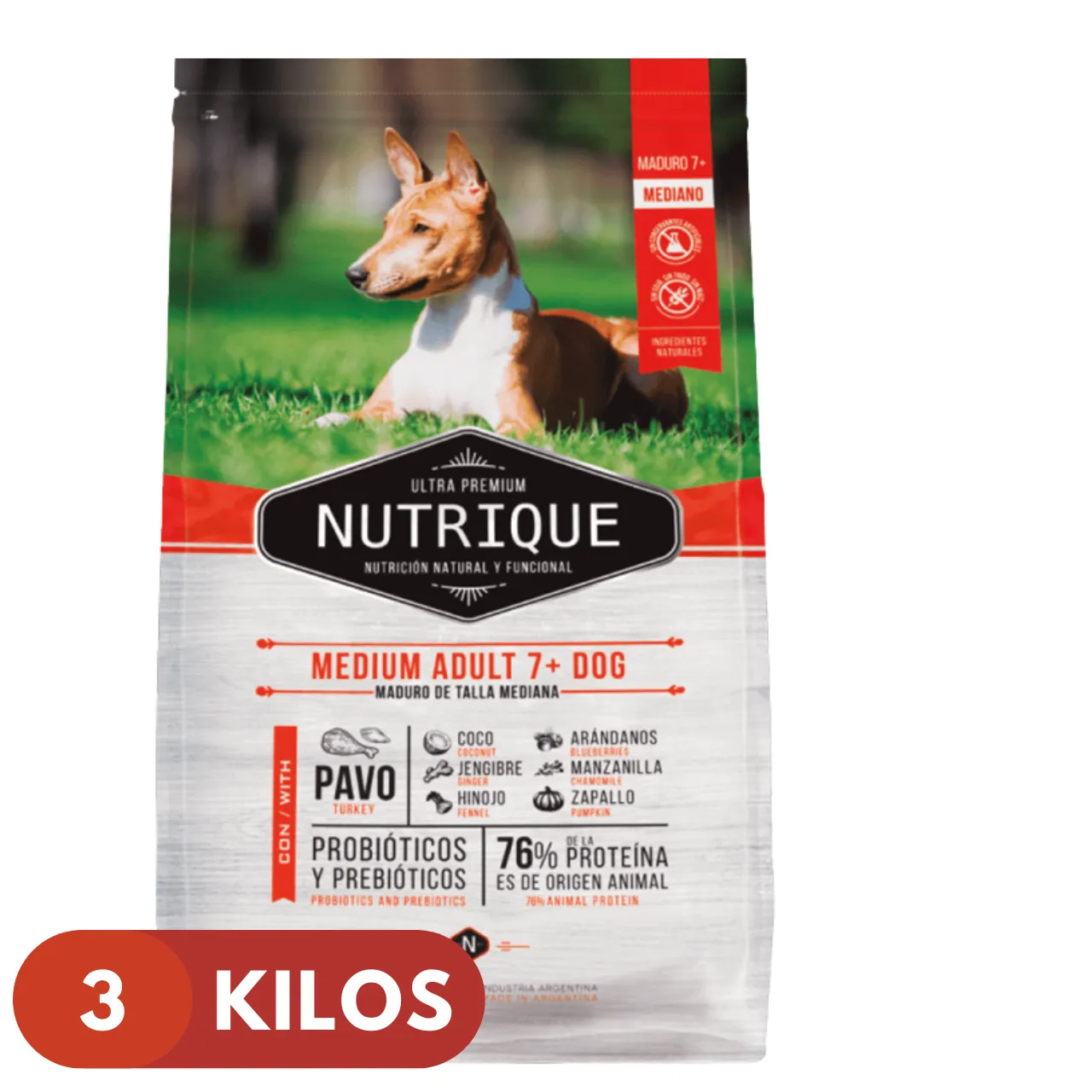 Nutrique Medium Senior Dog 3 kg