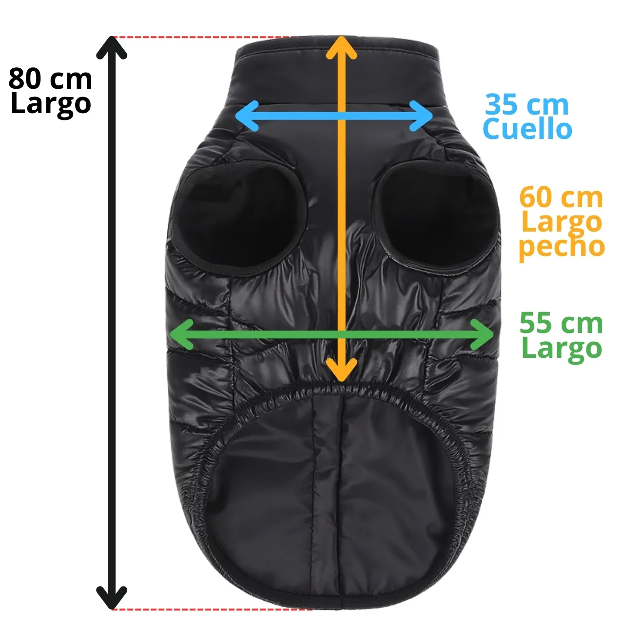 DogPro Jacket – Abrigo con Arnés Integrado 7 XL - Imagen 2