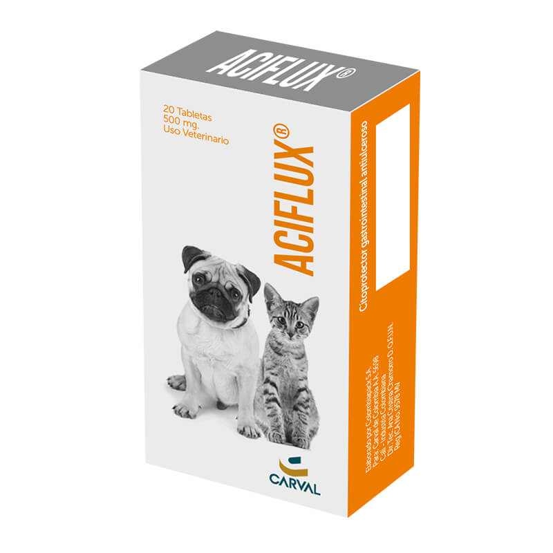 Aciflux 500 mg caja 20 tabletas