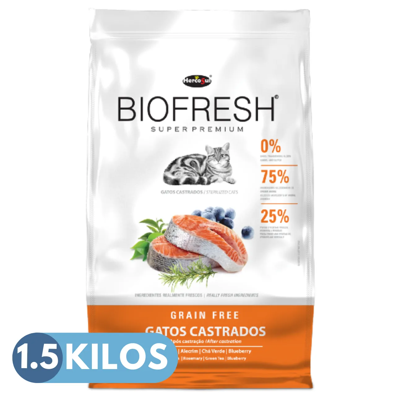 Biofresh Gato Adulto Castrado 1.5 kg