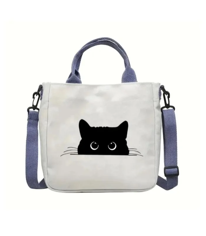 Bolso de Mano y Bandolera «Cat Lover»