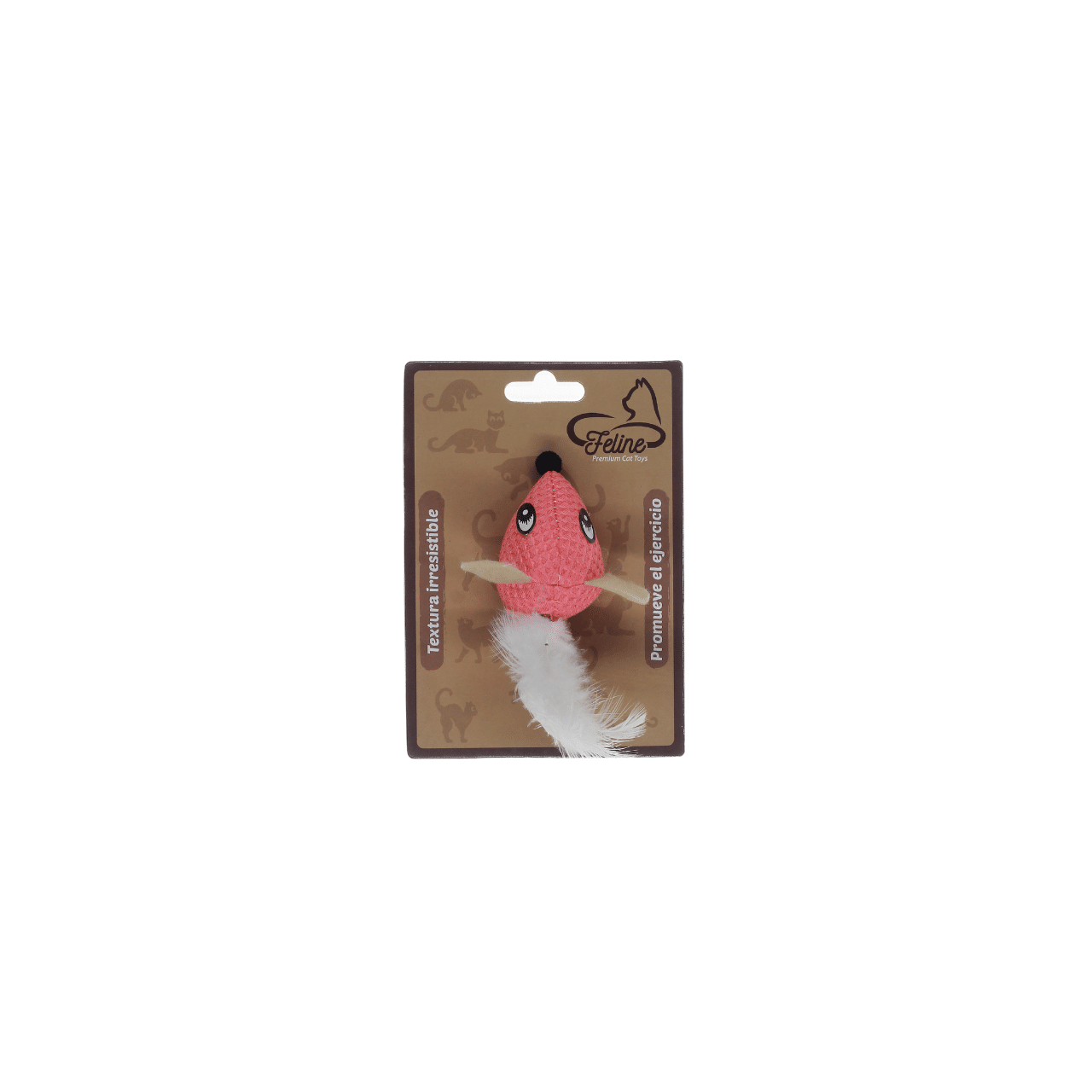 Juguete Ratón con Plumas - Imagen 2
