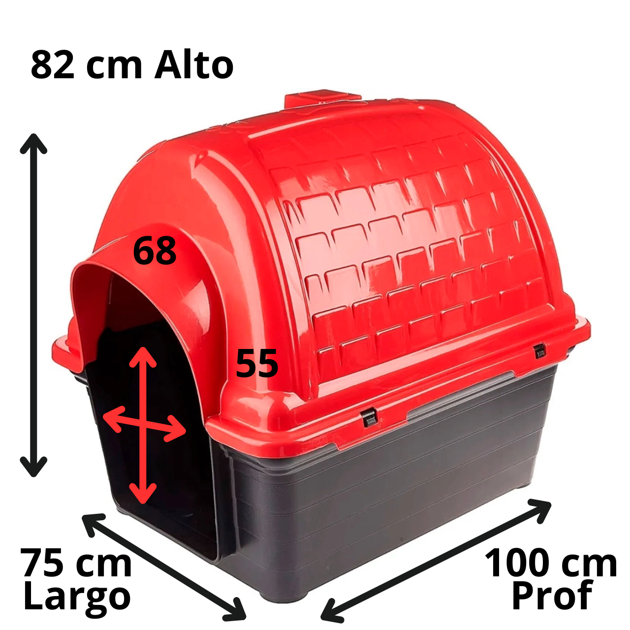Casita Plástica Igloo Furacao N6