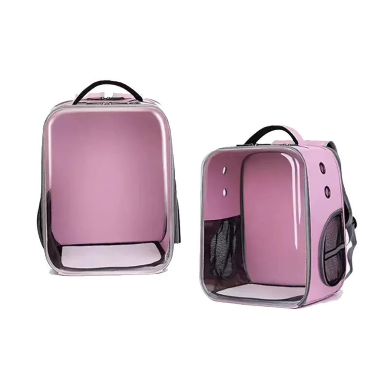 Mochila transparente rectangular