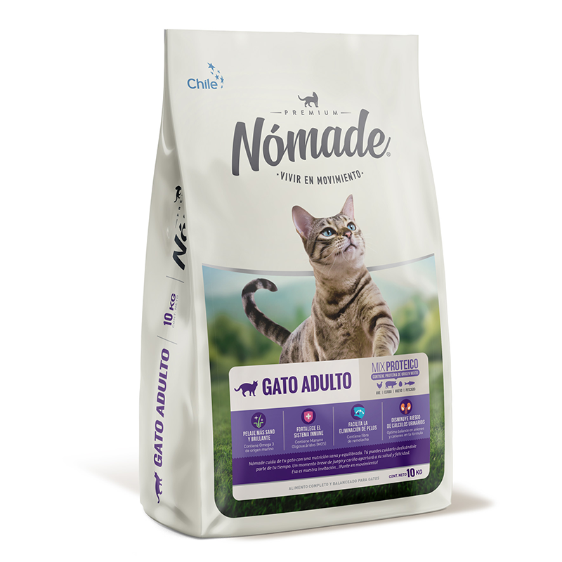 Alimento Nomade Para Gatos 10 kg