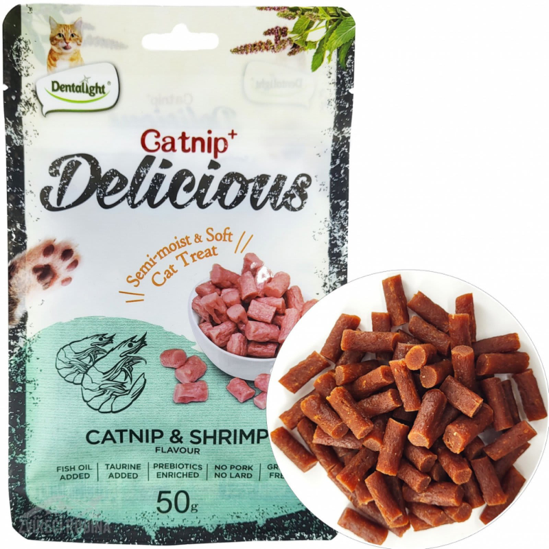Delicious Catnip y Camarón 50gr