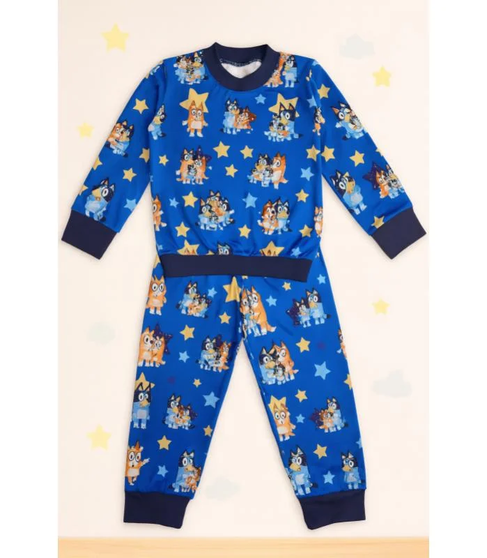 Pijama Infantil Bluey Estrellas Nocturnas