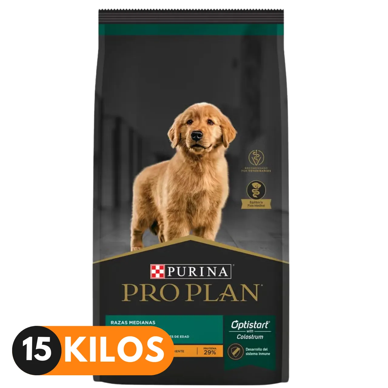 Purina Pro Plan Cachorros Razas Medianas 15 kg