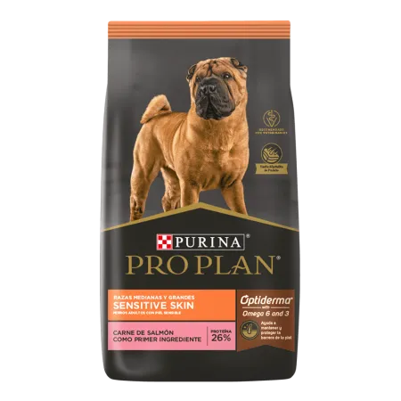 ProPlan Sensitive Skin Razas Medianas y Grandes