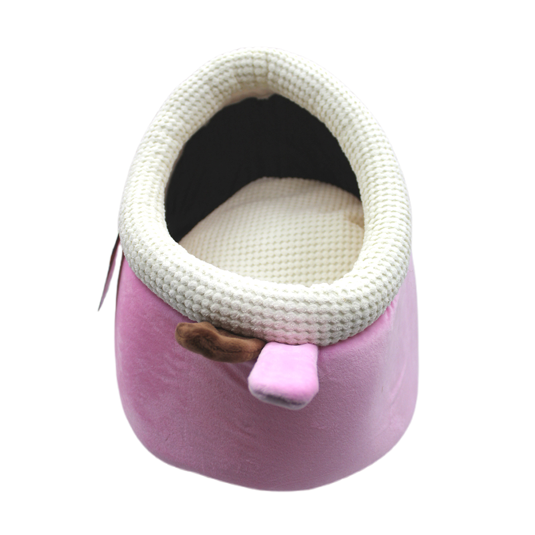 Cama Cueva Acolchada para Mascotas