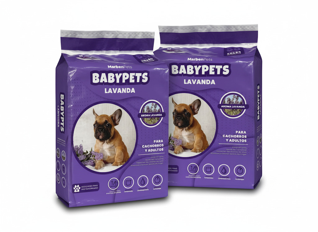 Pack Sabanillas Con Adhesivo Aroma Lavanda 100 Unidades Talla L (60 x 60)
