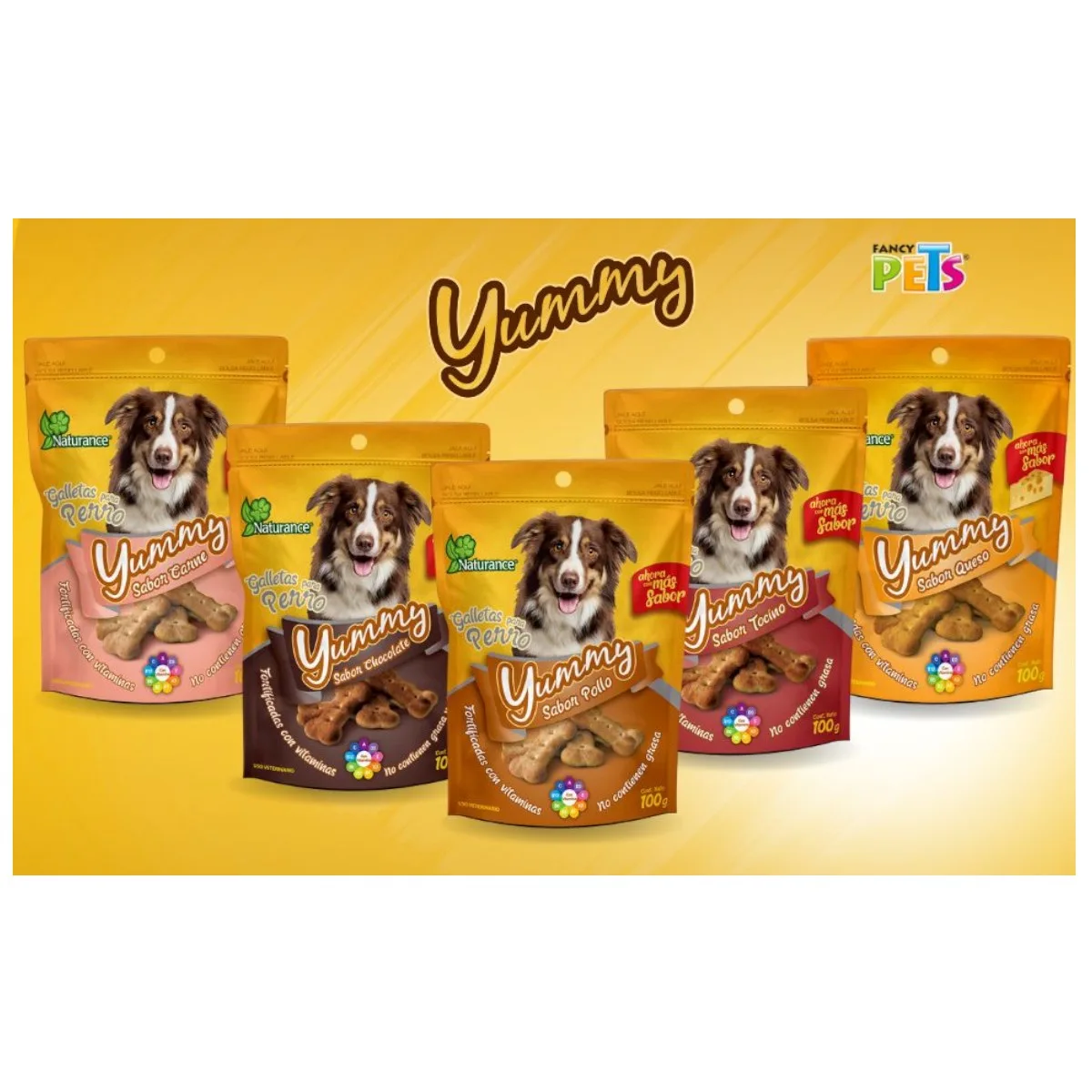 Galletas Fancy Yummy De Sabores